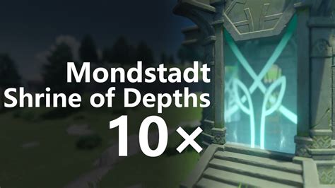 All 10 Mondstadt Shrine of Depths & Keys Location | Genshin Impact - YouTube