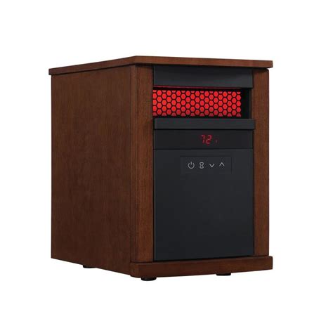 Duraflame 1500-Watt Infrared Quartz Cabinet Electric Space Heater at Lowes.com