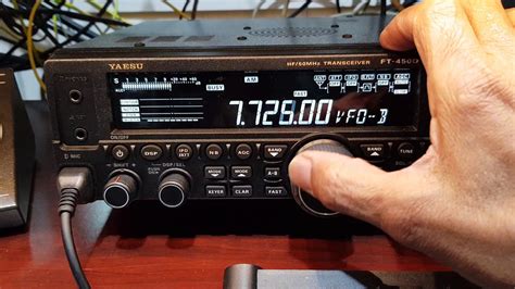 Yaesu FT 450D - YouTube