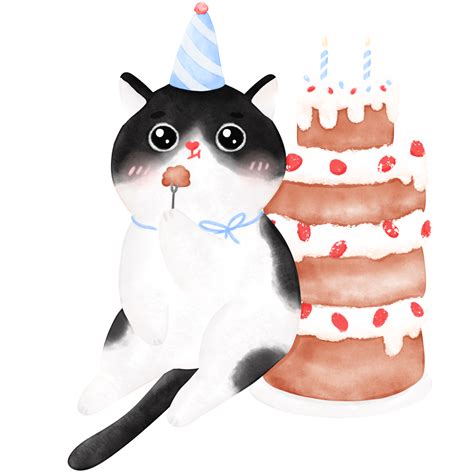 Funny Happy Birthday Cat