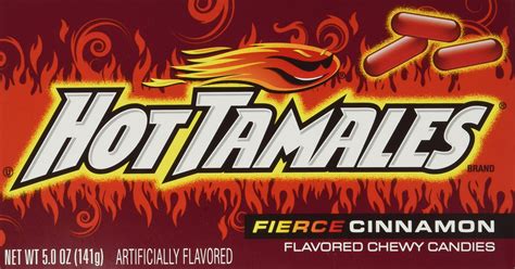 Buy Hot Tamales, Fierce Cinnamon Chewy Candy, Theater Box Style, 5oz Box (Pack of 6) Online at ...