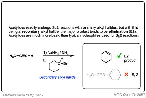 Acetylides from Alkynes, and The Substitution Reactions of Acetylides