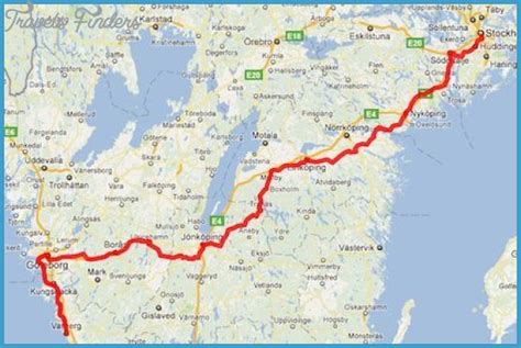 Boras Sweden Map - TravelsFinders.Com