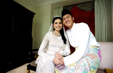 Akad Nikah of Tunku Harunnarasheed Putra and Amelia Henderson | Tatler Asia