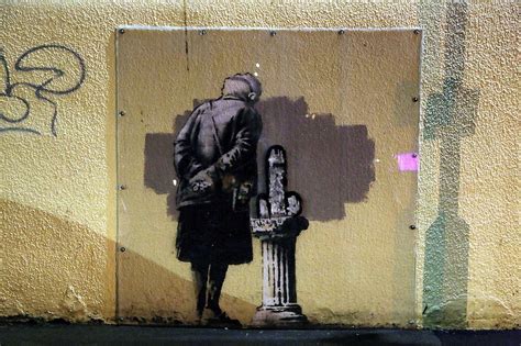 Banksy Mural 'Art Buff' Vandalised (Oh The Irony) | Arts ...