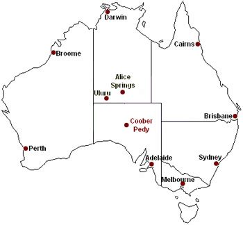 Coober Pedy Map (Overview And Detailed, Interactive and Printable Maps)