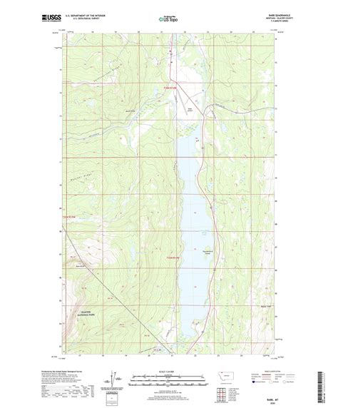 Babb Montana US Topo Map – MyTopo Map Store