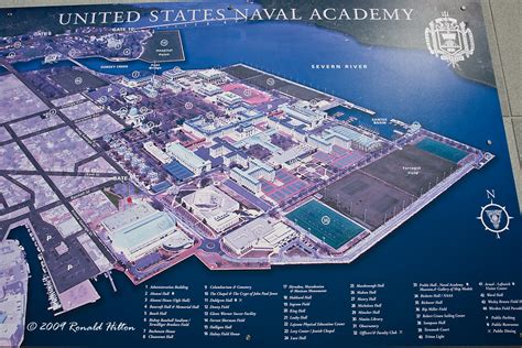 Naval Academy Campus Map - Cultural Map