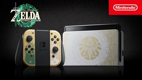 La Switch OLED aux couleurs de Zelda Tears of the Kingdom est ...