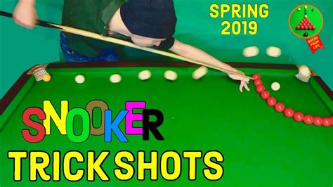 Snooker Trick Shots - YouTube