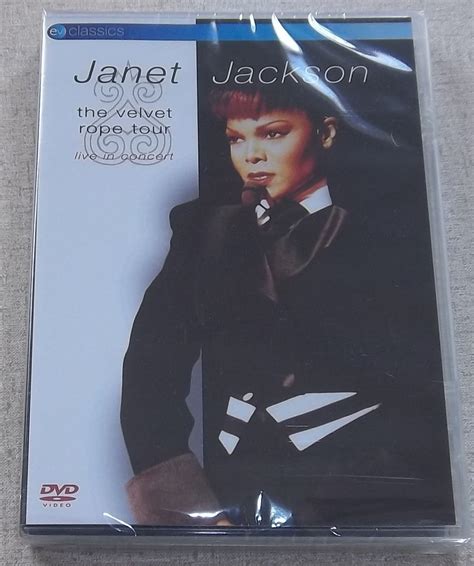 JANET JACKSON The Velvet Rope Tour DVD SOUTH AFRICA Cat# DVEREO24 ...