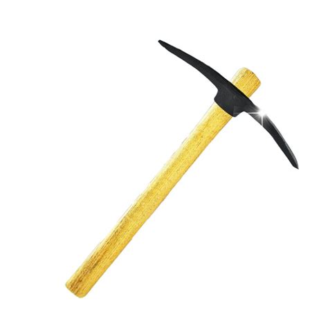 Buy Pick Mattock Gardening Hoe Digging Outdoor Wood Handle Heavy Duty - 625g - MyDeal