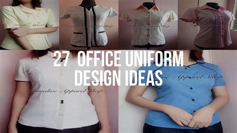 🔴 27 OFFICE UNIFORM DESIGN Ideas - YouTube