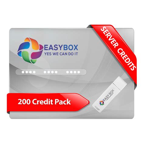 Easy Box 200 Credits Pack - MyGsm24