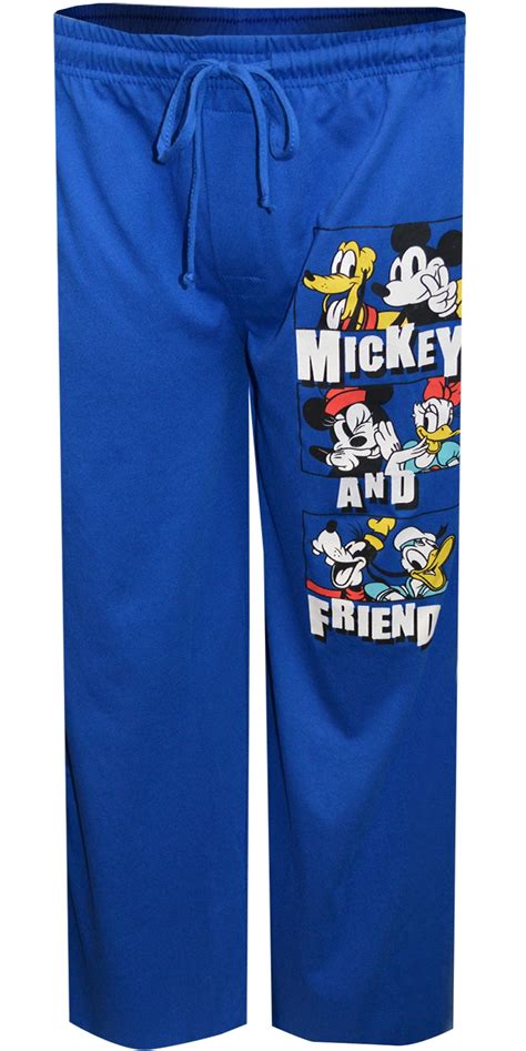 MJC Men's Disney Classic Mickey Mouse and Friends Lounge Pants - Walmart.com