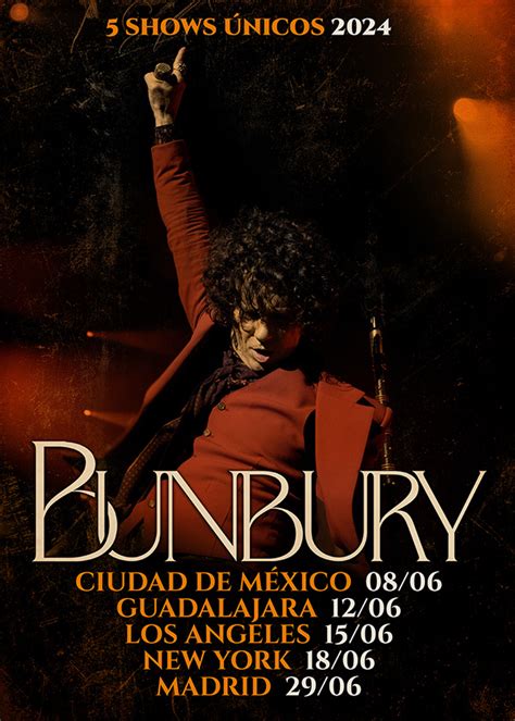 Enrique Bunbury Tour 2024 Usa - Nerty Zabrina