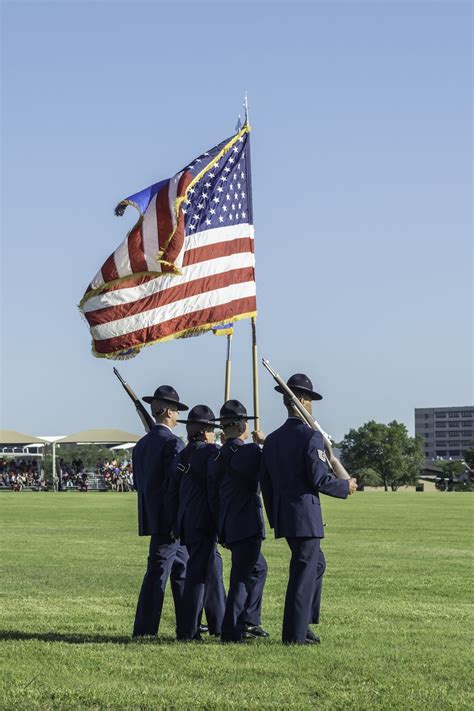 Color Guard at Air Force Graduation Ceremony | Smithsonian Photo ...