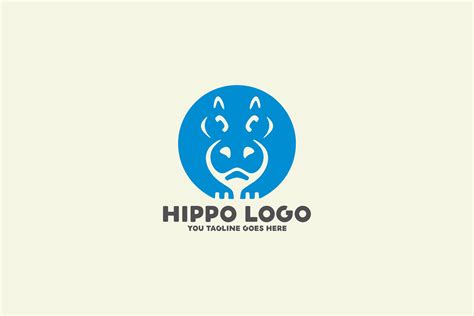 Hippo Logo | Branding & Logo Templates ~ Creative Market