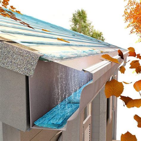 EasyOn Stainless Steel 36' Gutterguard - Fits 5" Gutters - Walmart.com - Walmart.com