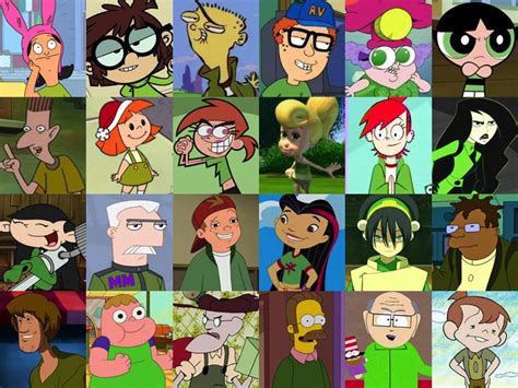 Cartoon Characters Wearing Green Quiz - By awesomeguy4320