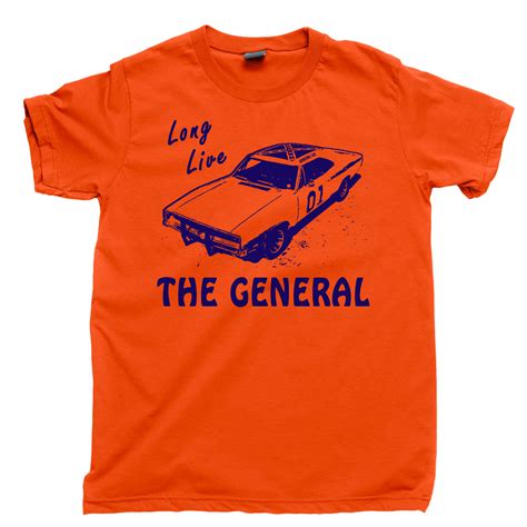 The General Lee T Shirt - 1969 Dodge Charger, The Dukes Of Hazzard Tee