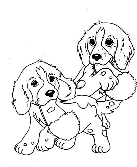 Free Printable Puppies Coloring Pages For Kids