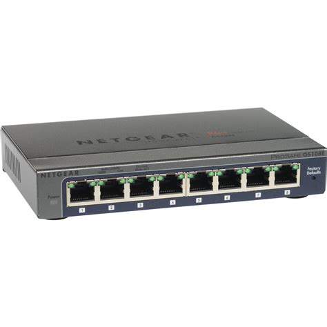 Netgear ProSafe Plus 8-Port Gigabit Ethernet Switch