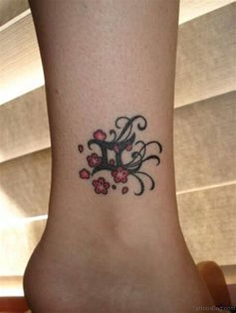 27 Stylish Gemini Tattoos On Ankle - Tattoo Designs – TattoosBag.com