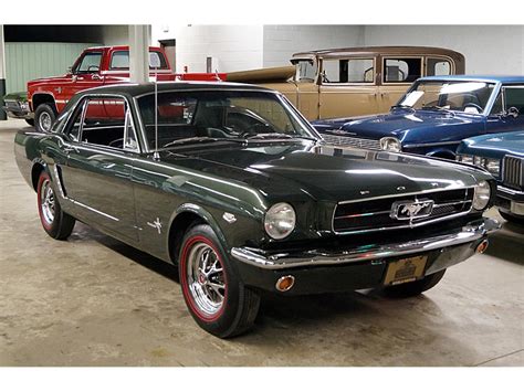 Ivy Green 1965 Ford Mustang