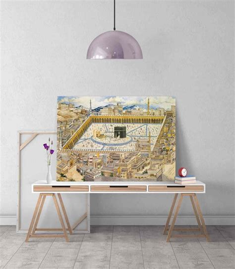 Kaaba Islamic Wall Art - Islamic Canvas Printing – al-Burāq