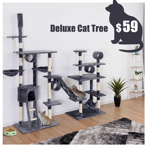 Pet Climbing Platform【New Year Discount】 | Toy trees, Large cat tree, Cat toys