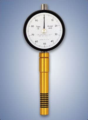 Shore A Durometer to measure Rubber Hardness