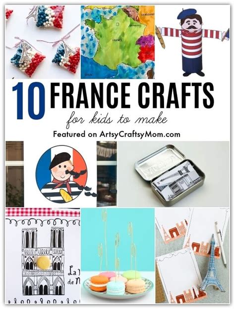 10 Fantastic France Crafts for Kids to Love