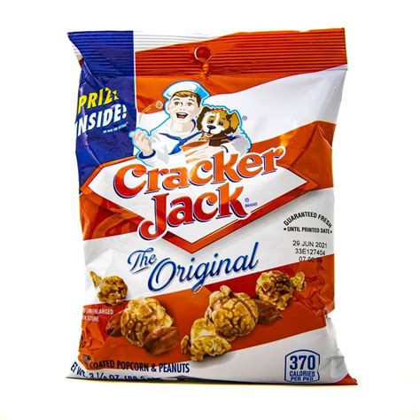 Cracker Jack - Caramel Coated Peanuts & Popcorn small bag - Candy Room