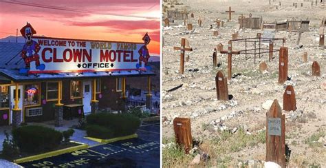 This Haunted Clown Motel is Conveniently Located Beside a Cemetery