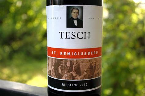 Weingut Tesch, Laubenheimer Remigiusberg, Riesling trocken, 2010 | The ...