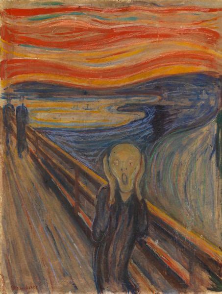 The Scream | Edvard Munch | Painting Reproduction 16483 | TOPofART