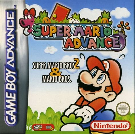 Super Mario Advance (2001) box cover art - MobyGames