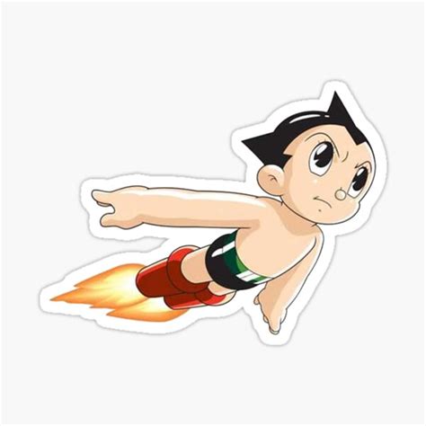 "Astro Boy " Sticker for Sale by jamesheron | Redbubble