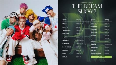 NCT Dream U.S., Europe, and Asia Tour: Dates, cities, tickets, and more