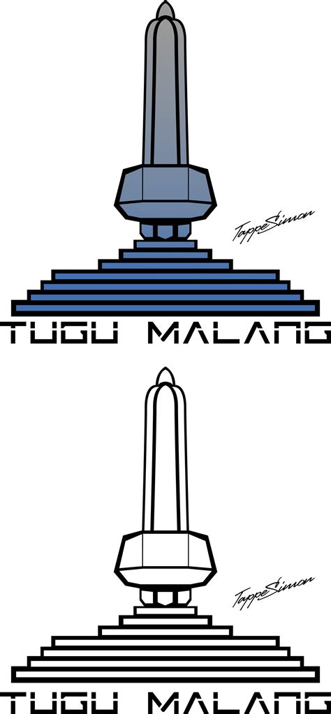 Tugu Malang Vector by TappeSimonSiza on DeviantArt