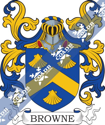 Brown Family Crest, Coat of Arms and Name History