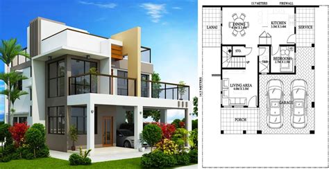 Plans de maison de luxe de 4 chambres - Un site dédié à la conception ...