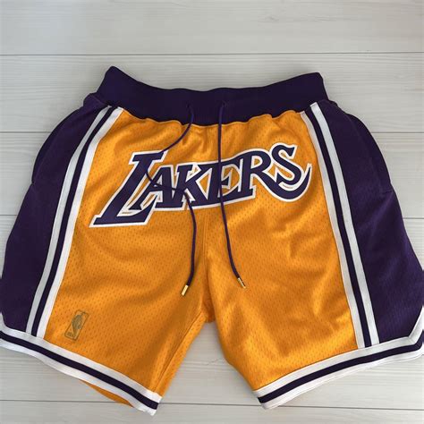 【受注生産品】 just shorts don Lakers Sサイズ ジャストドン ミッチェルアンドネス レイカーズ - www.viewpure.com