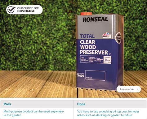 Ronseal-Clear-Wood-Preserver-768px (1) - Wood Finishes Direct