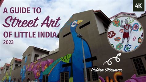 Street Art of Little India | Art Walk in Singapore - YouTube