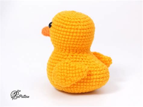 Yellow Rubber Duck Crochet PATTERN Amigurumi Ducky Tutorial - Etsy