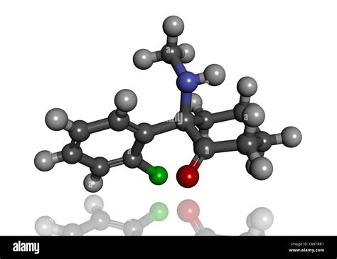 Ketamine drug molecule hi-res stock photography and images - Alamy