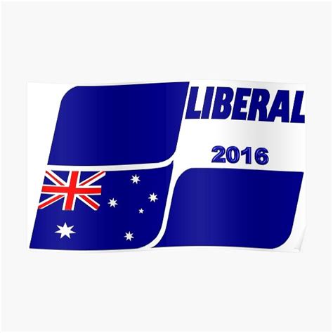 "Liberal Party of Australia Logo" Poster by Quatrosales | Redbubble