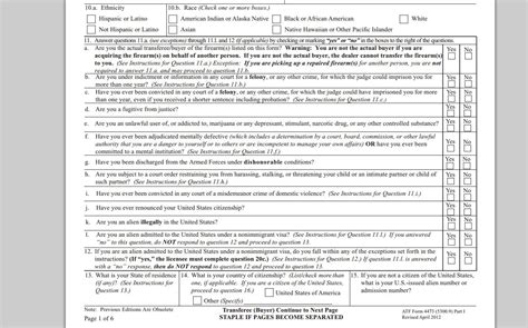 ATF Form 4473 - Firearms Licensing And Consulting Group, LLC